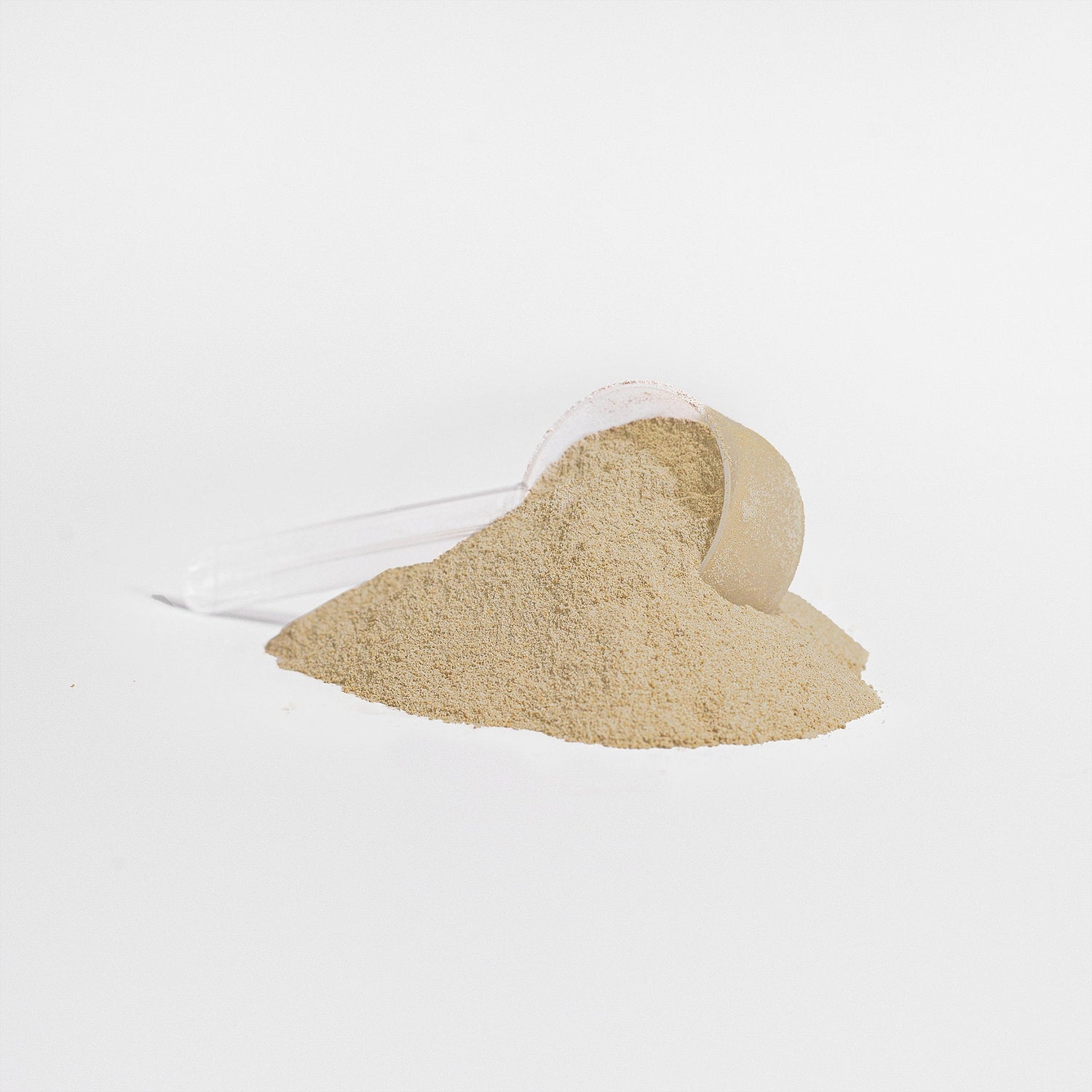 Premium whey protein isolate powder with a scoop, ideal for rugby players to enhance strength and muscle recovery.